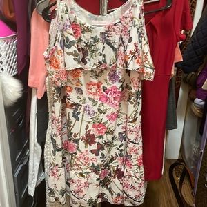 SENSE-M SUMMER FLORAL DRESS